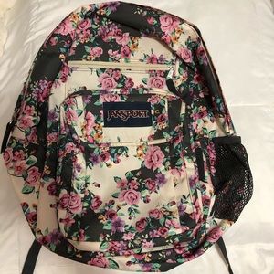 Floral Jansport Backpack
